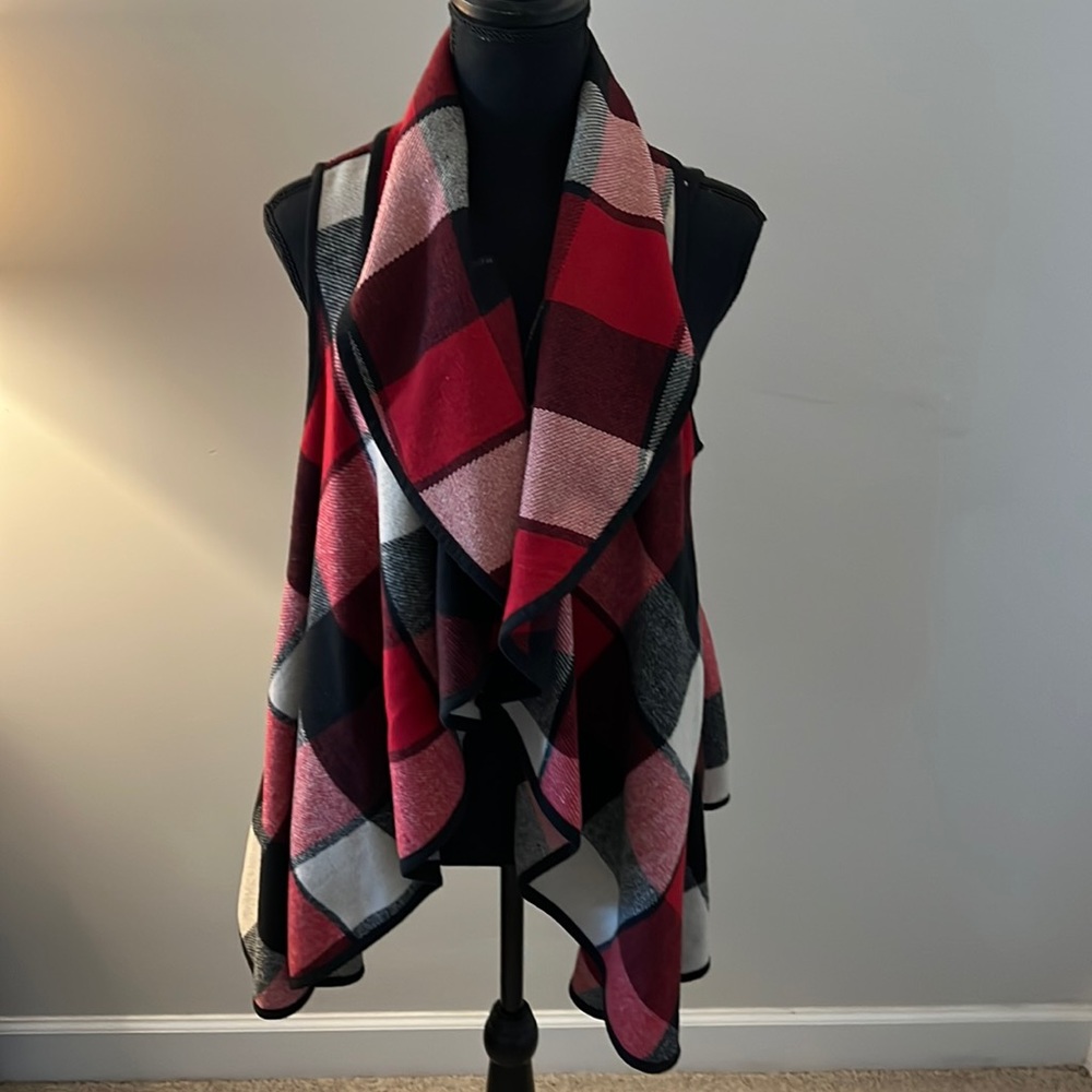 Plaid Sweater Vest
